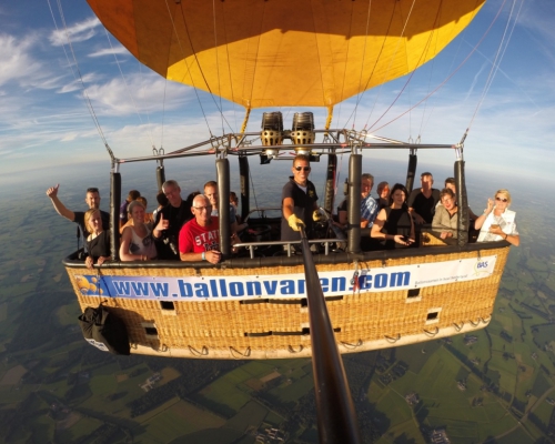 Ballonvaart Deventer naar Herxen